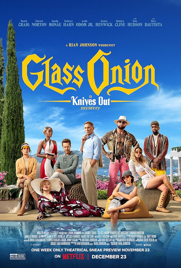 Glass Onion: A Knives Out Mystery 2022 مترجم اون لاين